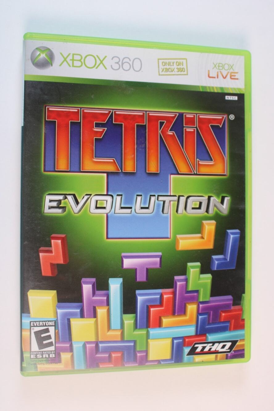 Tetris Evolution (Microsoft Xbox 360, 2007) Authentic, Complete, Tested/Works